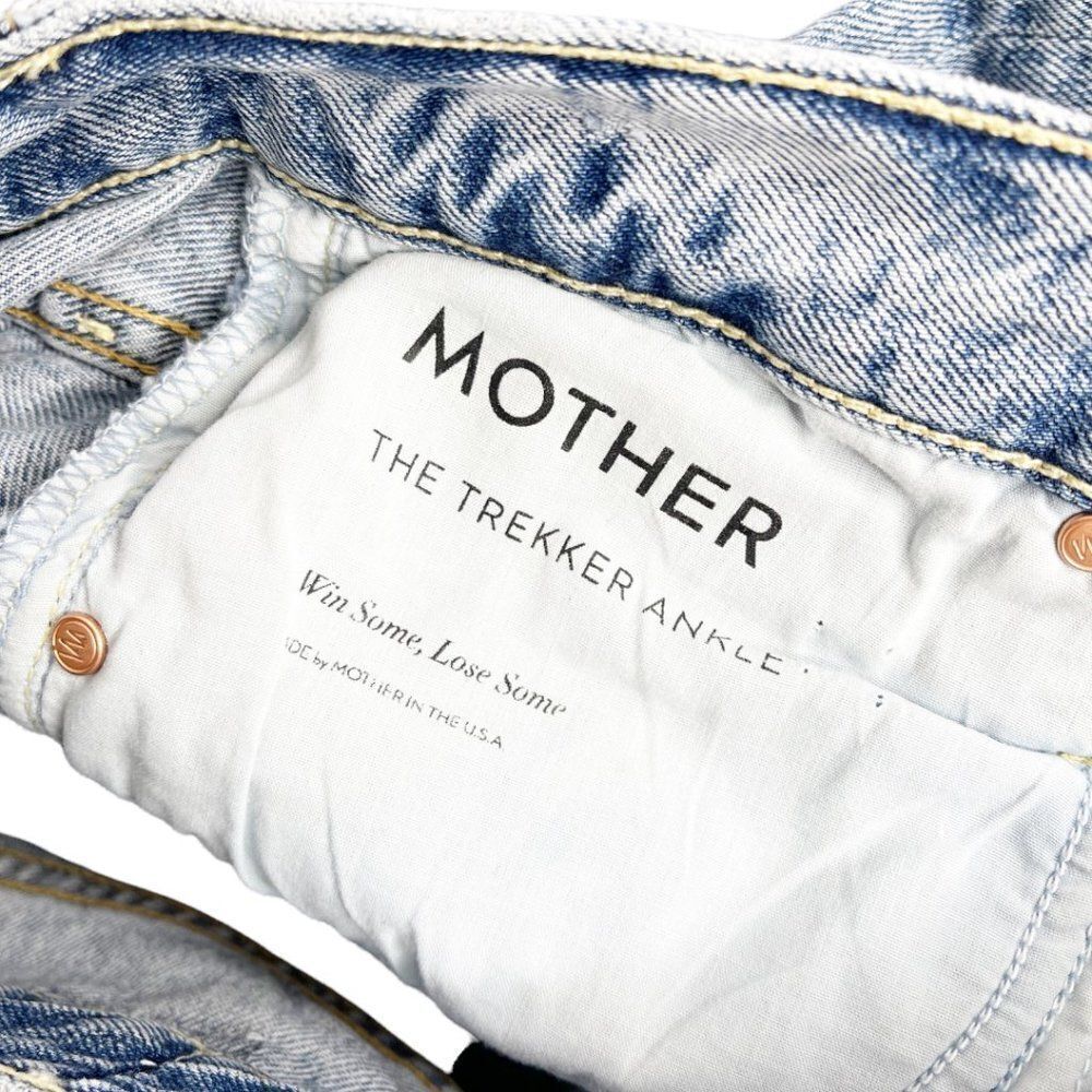MOTHER The Trekker High Waist Ankle Jeans in Win Some Lose Some - Picture 7 of 9
